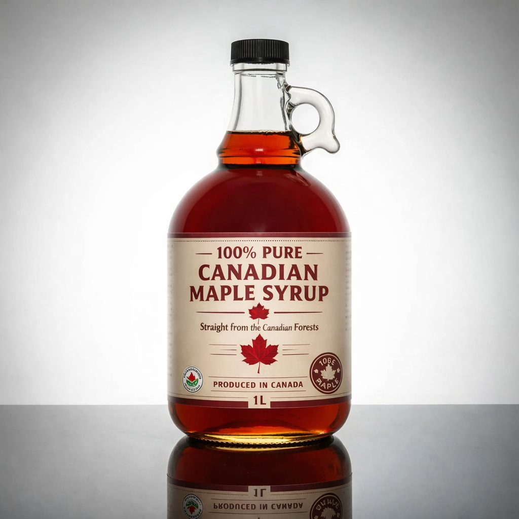 1L 100% Pure Canadian Maple Syrup