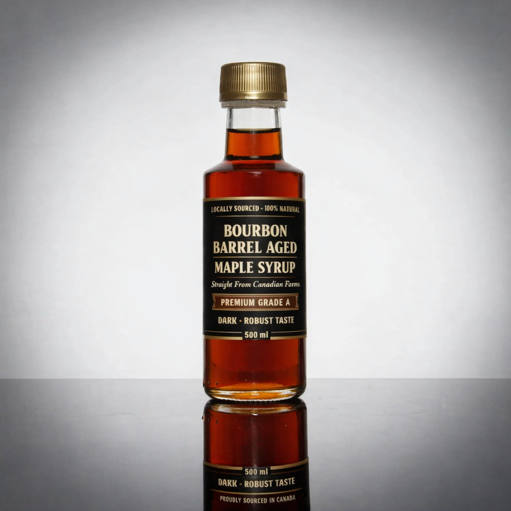 Bourbon Barrel Aged Maple Syrup