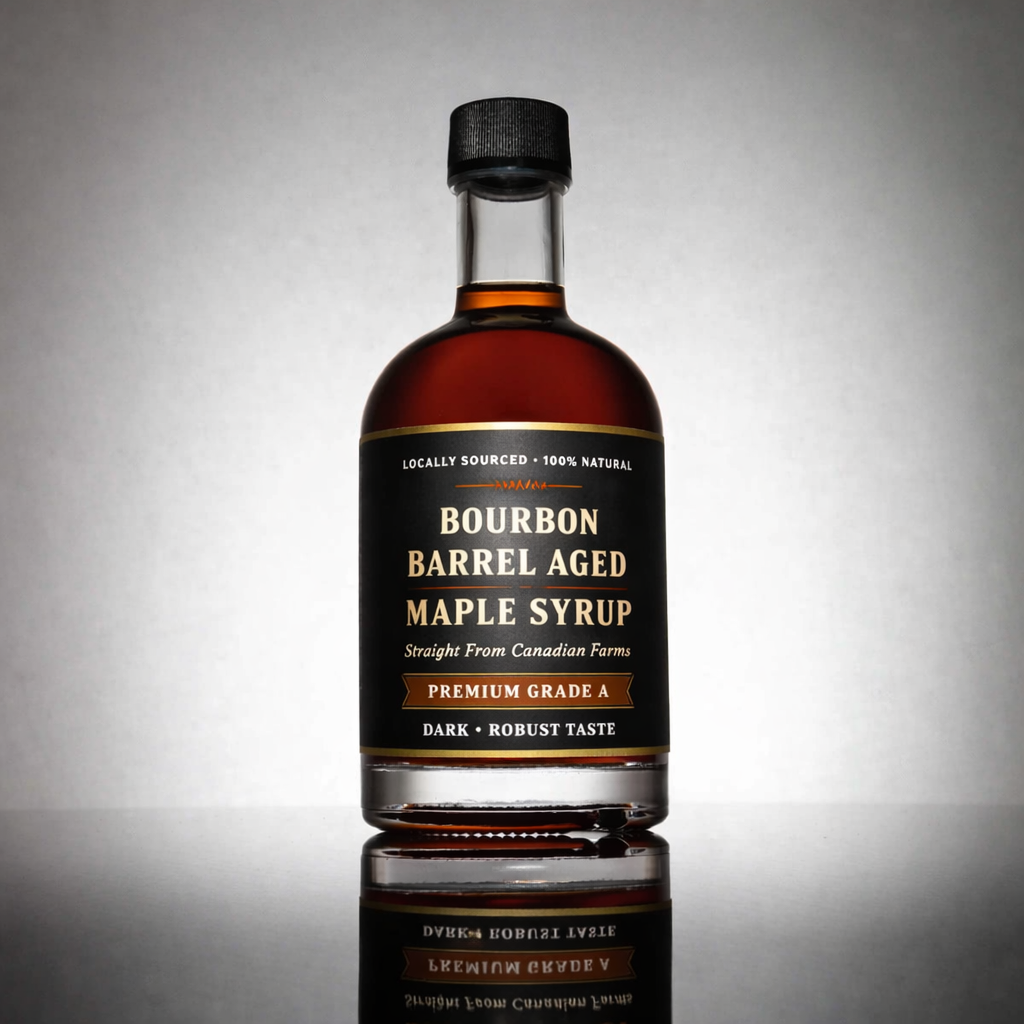 Bourbon Barrel Aged Maple Syrup