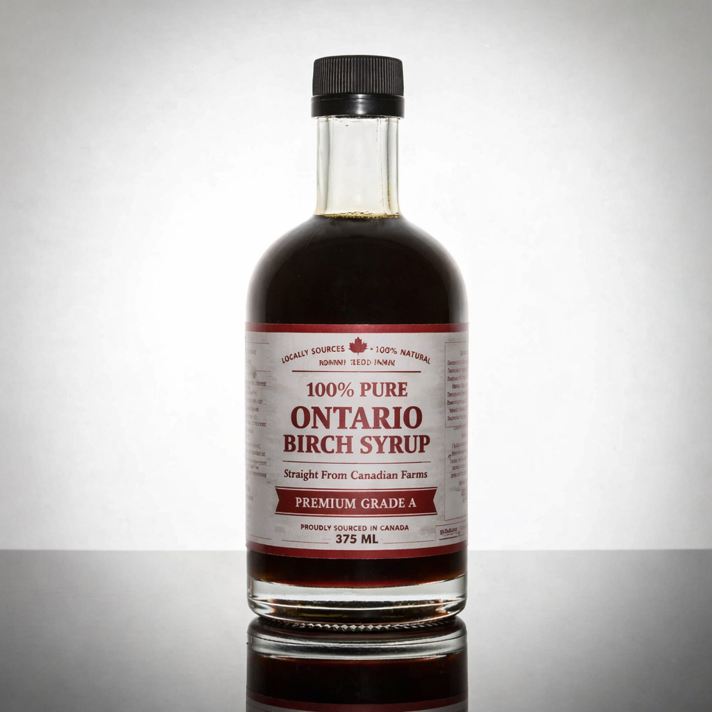 100% Pure Ontario Birch Syrup