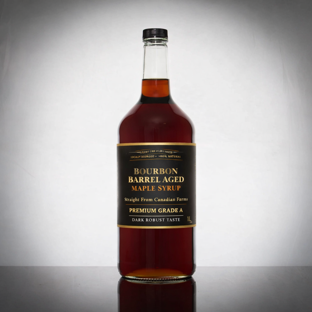 Bourbon Barrel Aged Maple Syrup