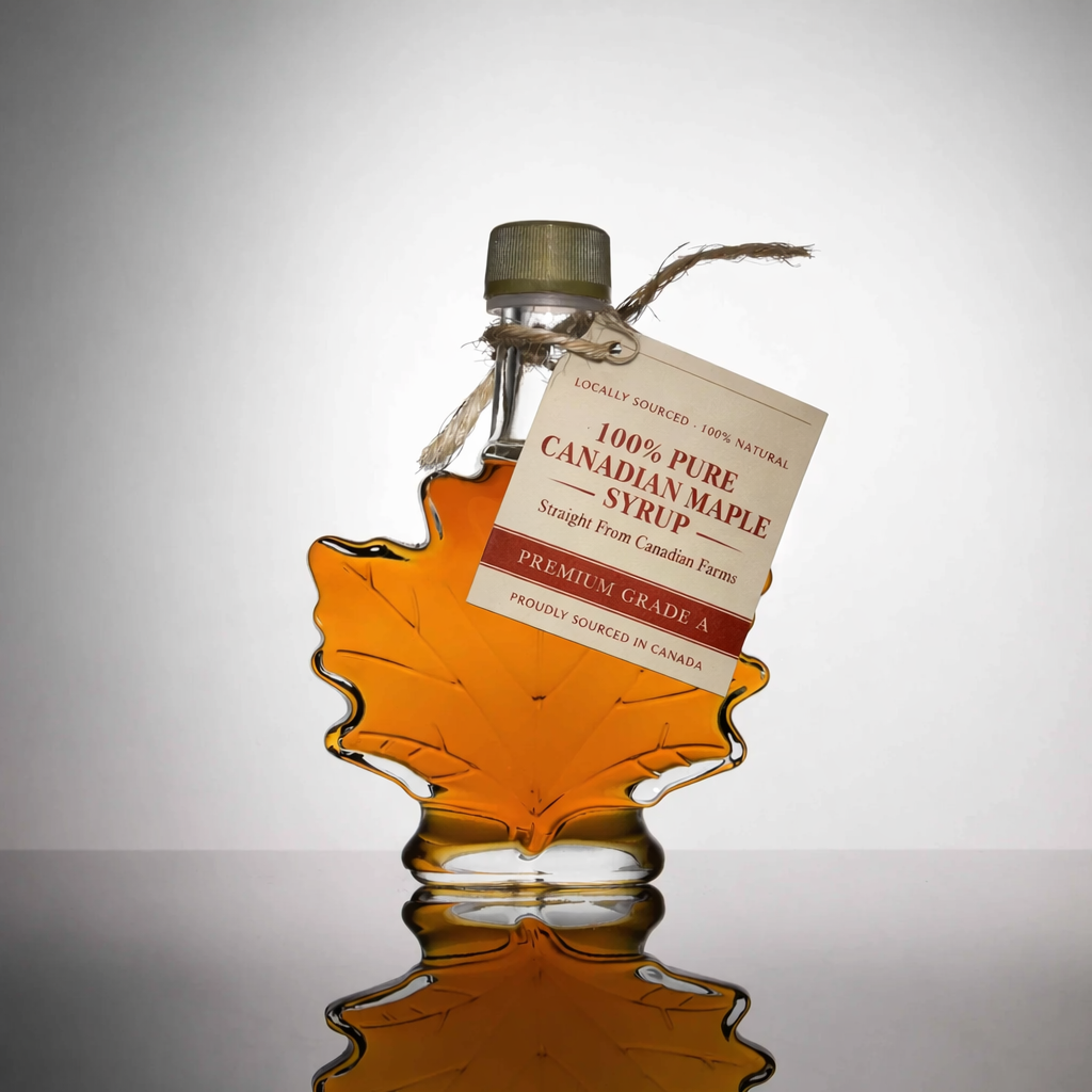 Maple Syrup - Maple Leaf Bottle